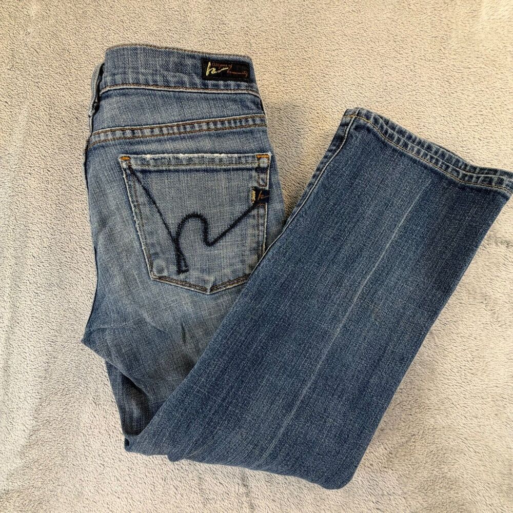 Citizens of Humanity Kelly #003 Women’s 26 Low Waist Cropped Jeans Made USA